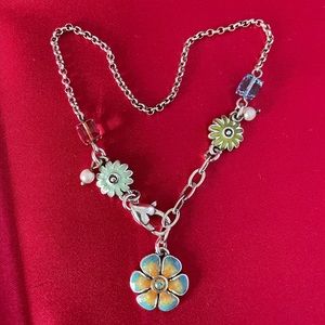 Brighton flower anklet